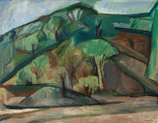 Aldo Bonadei - Paisagem