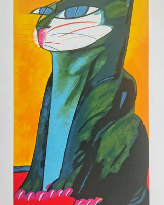 Aldemir Martins - Gato Verde