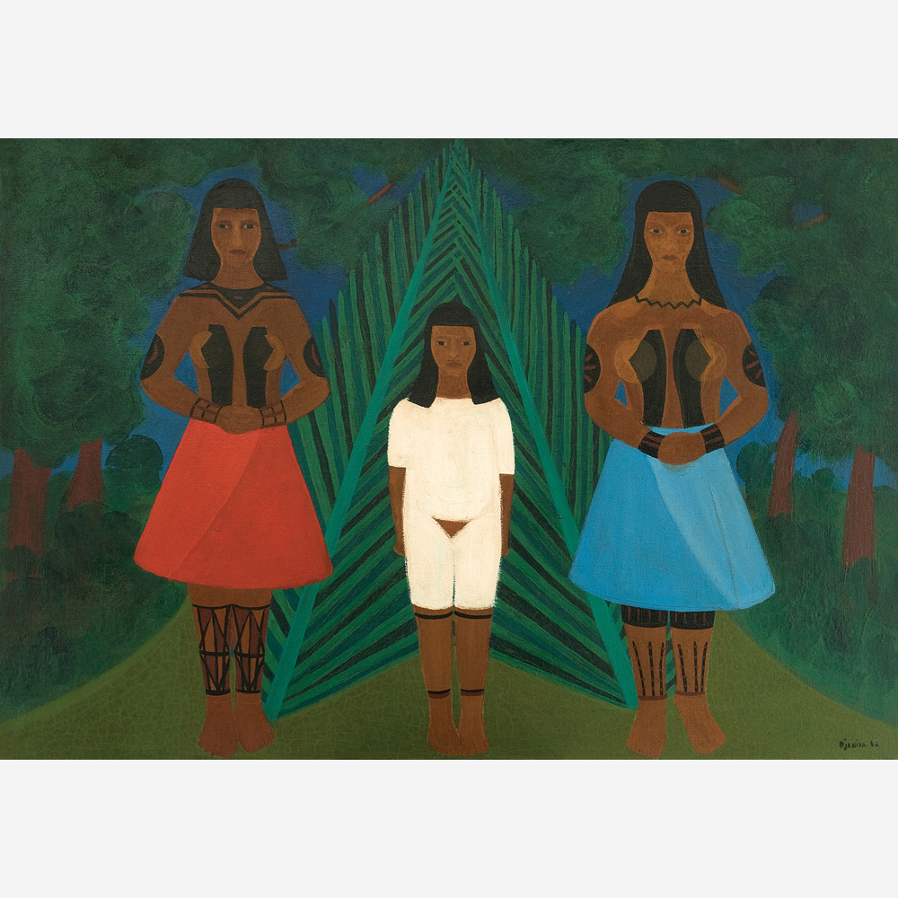 Djanira da Motta e Silva - Ritual da puberdade, Tribo dos Canelas
