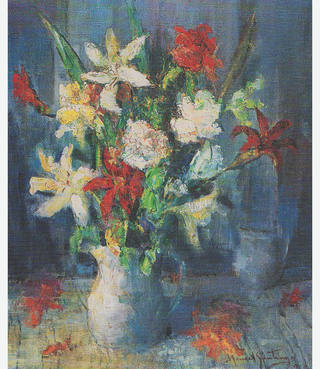 Manoel Santiago - Vaso com flores