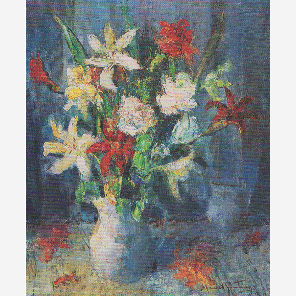 Vaso com flores