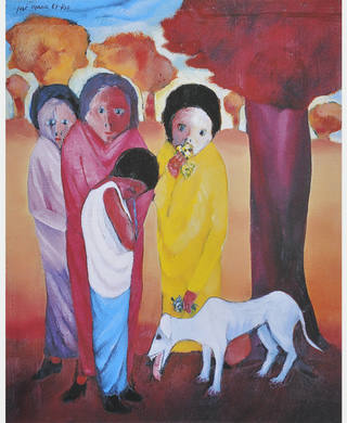 José Maria de Souza - Crianças e Cachorro