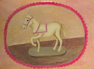 Marysia Portinari - Cavalo cor de rosa e branco