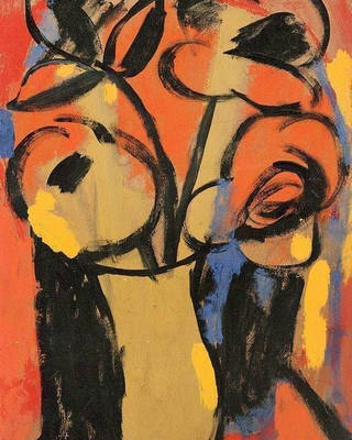 Aldo Bonadei - Vaso de Flores