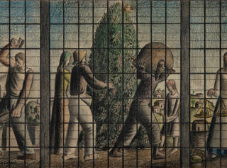 Fulvio Pennacchi - Estudo Para Vitral