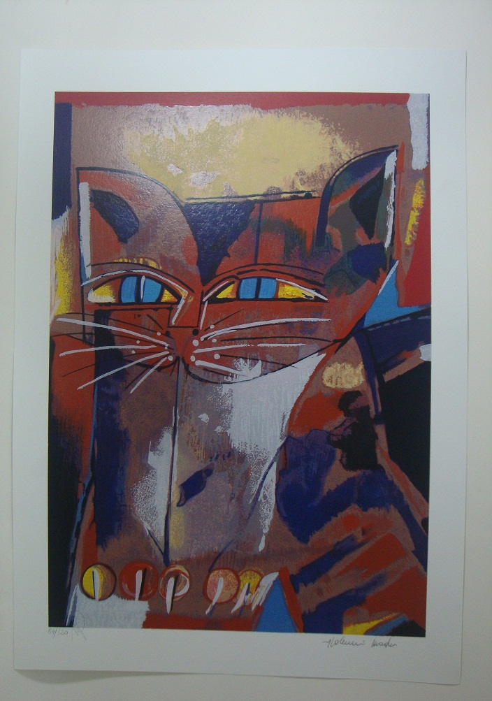 Aldemir Martins - Gato Malhado