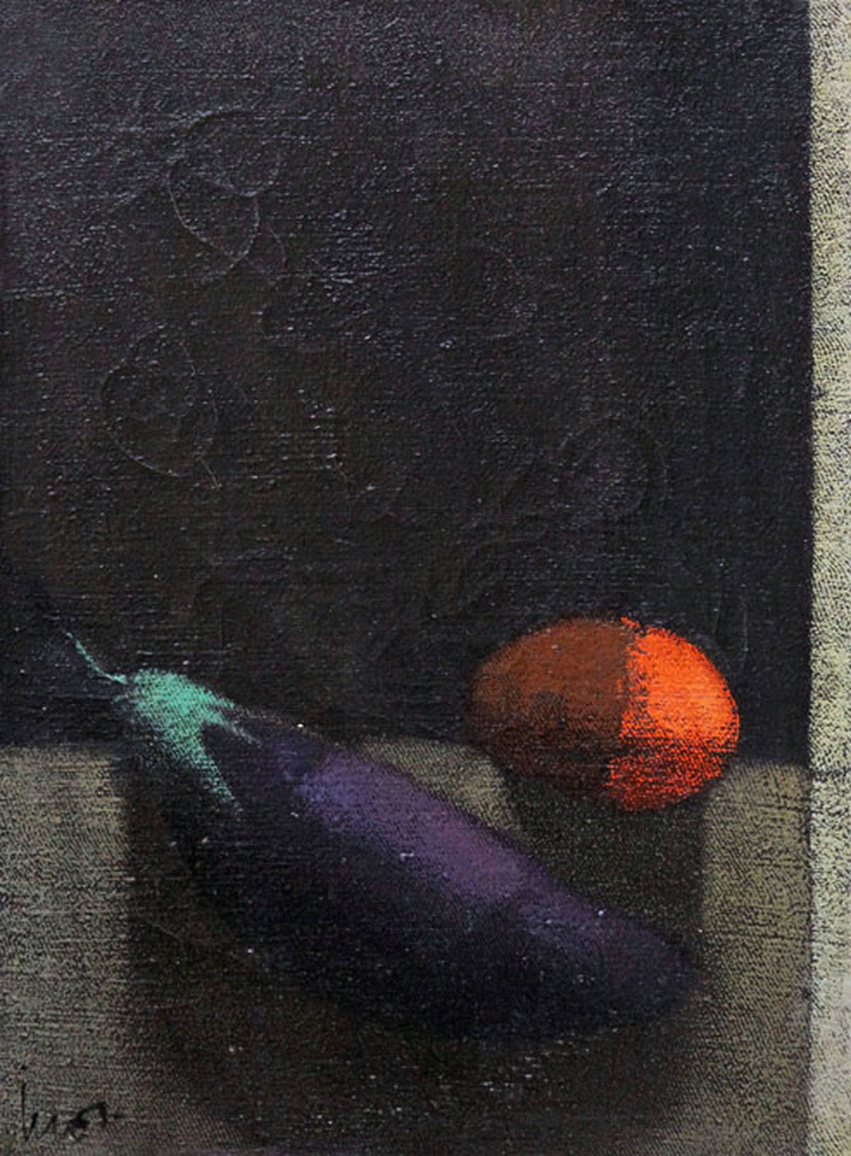 Berinjela e tomate