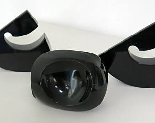 Aldemir Martins - Formas - 3 esculturas (s/data)