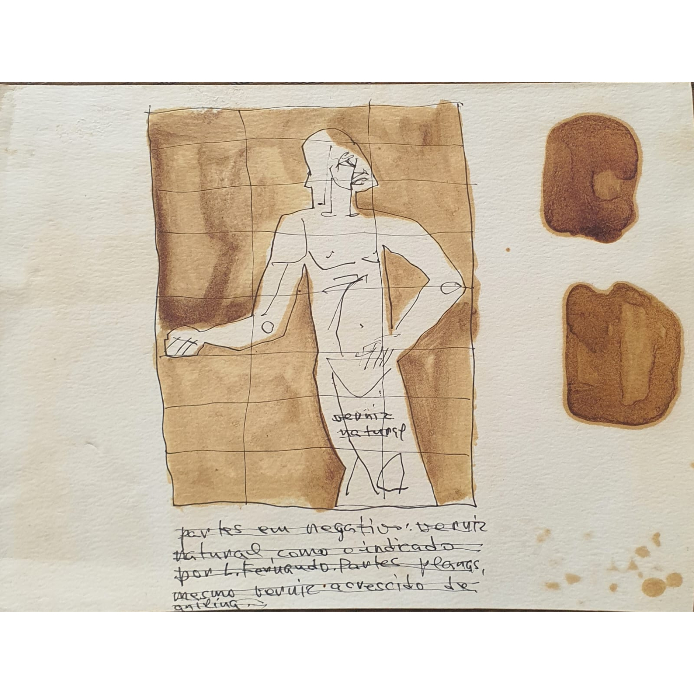 Conjunto de 10 desenhos