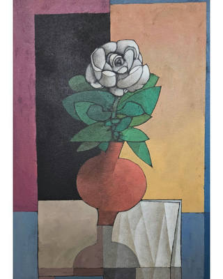 Inos Corradin - Rosa de dia, branca, nupcial