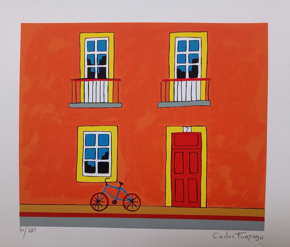 Carlos Furtado - Fachada laranja - casa 7