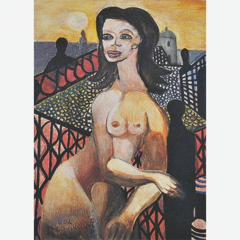Mulher na Sacada