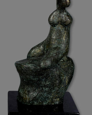 Carybé - Mulher sentada