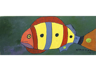 Aldemir Martins - Peixe colorido