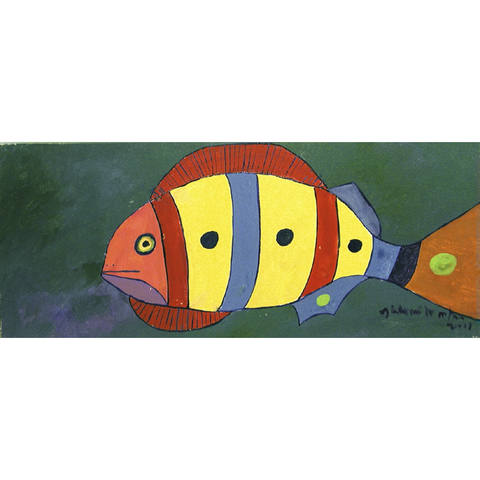Peixe colorido