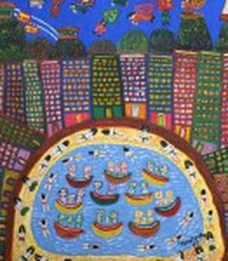 Antonio Poteiro - Paisagem do Rio