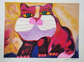 Aldemir Martins - Gato Vermelho