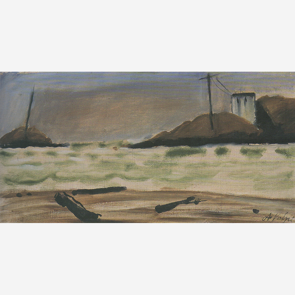 Alfredo Volpi - Marinha Itanhaém