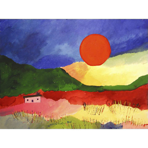 Paisagem com casa