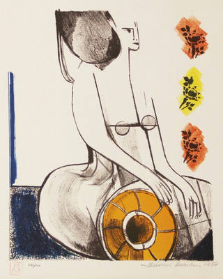 Aldemir Martins - Mulher Rendeira