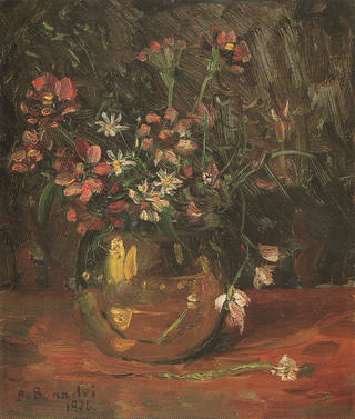Aldo Bonadei - Jarro com Flores