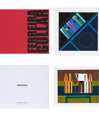 Ferreira Gullar - Álbum com 10 serigrafias