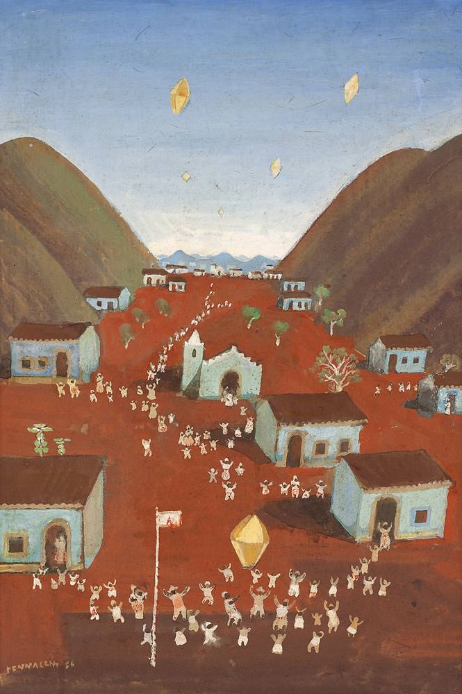 Aldeia em Festa com Balões