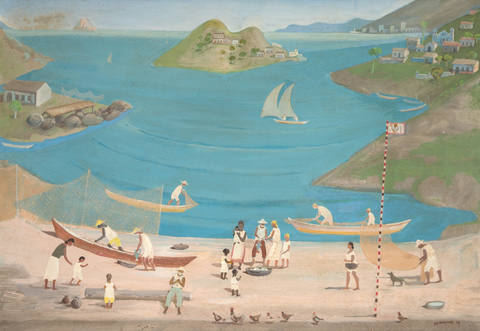 Paisagem com Pescadores