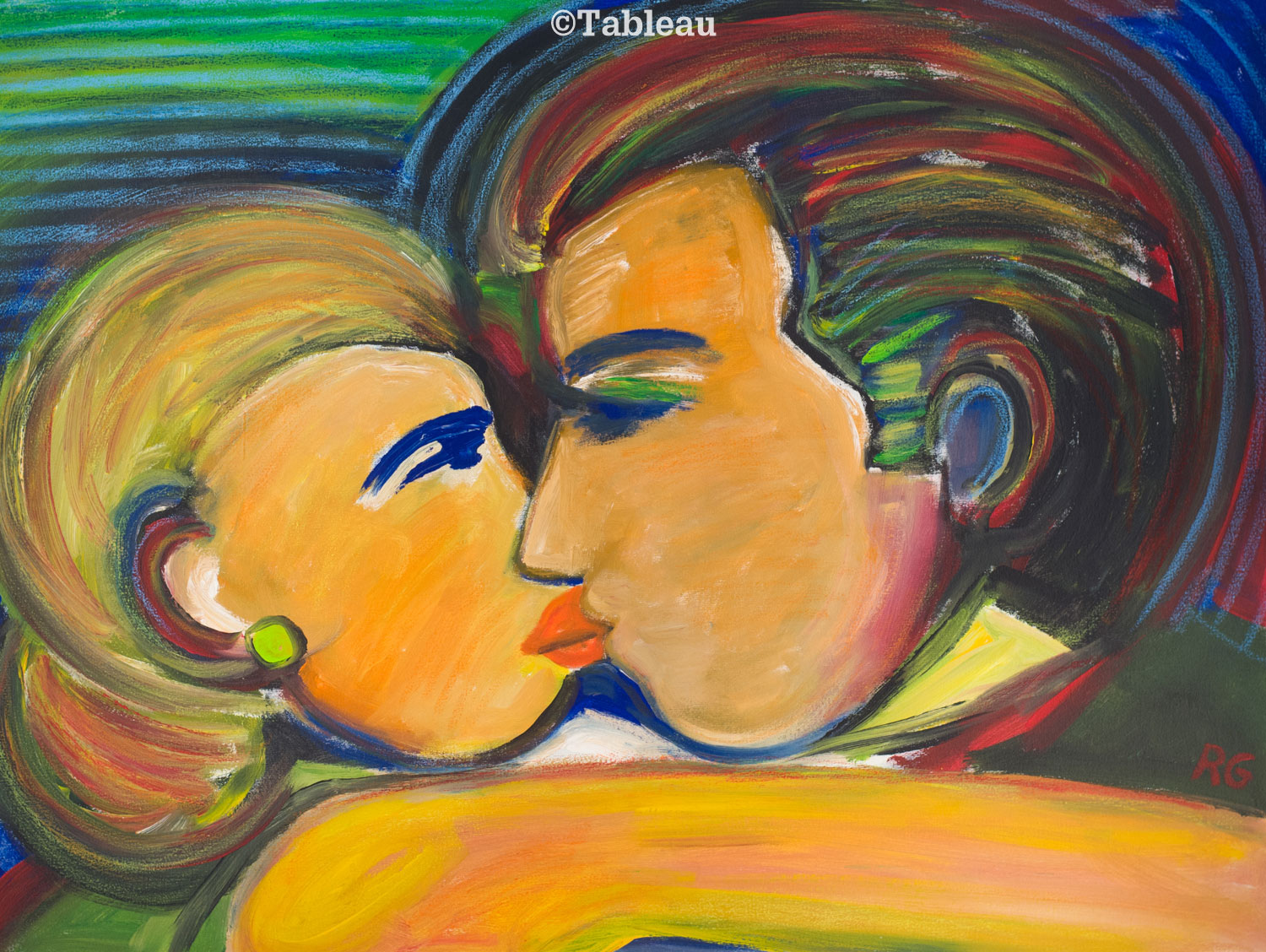 Rubens Gerchman - Beijo