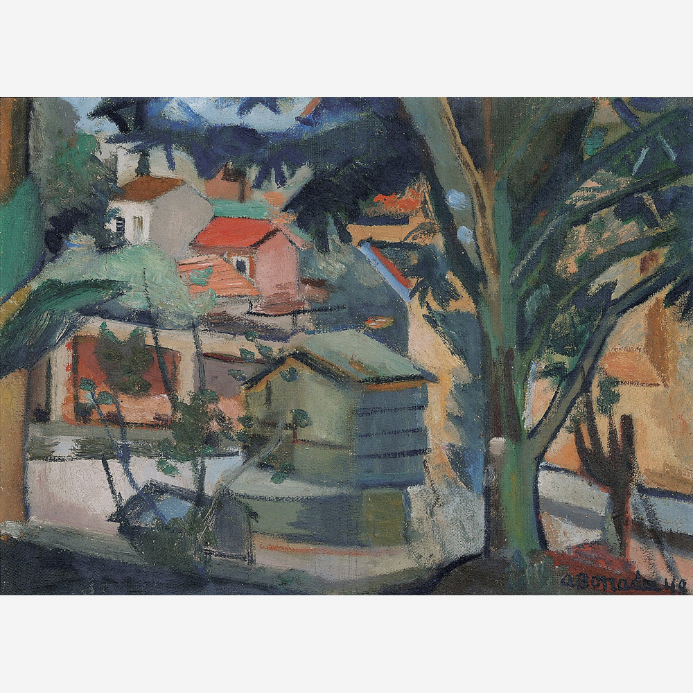 Aldo Bonadei - Paisagem