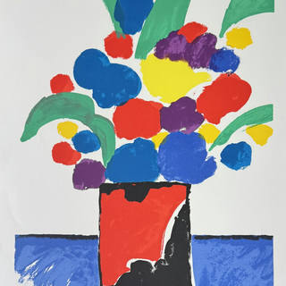 Aldemir Martins - Jarro com flores