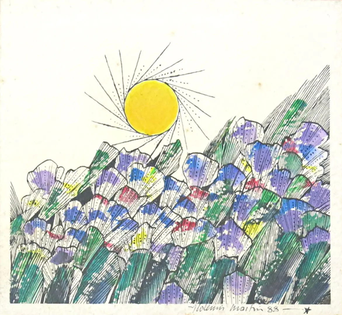 Flores com sol