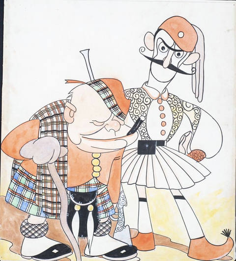 Churchil - Caricatura Política