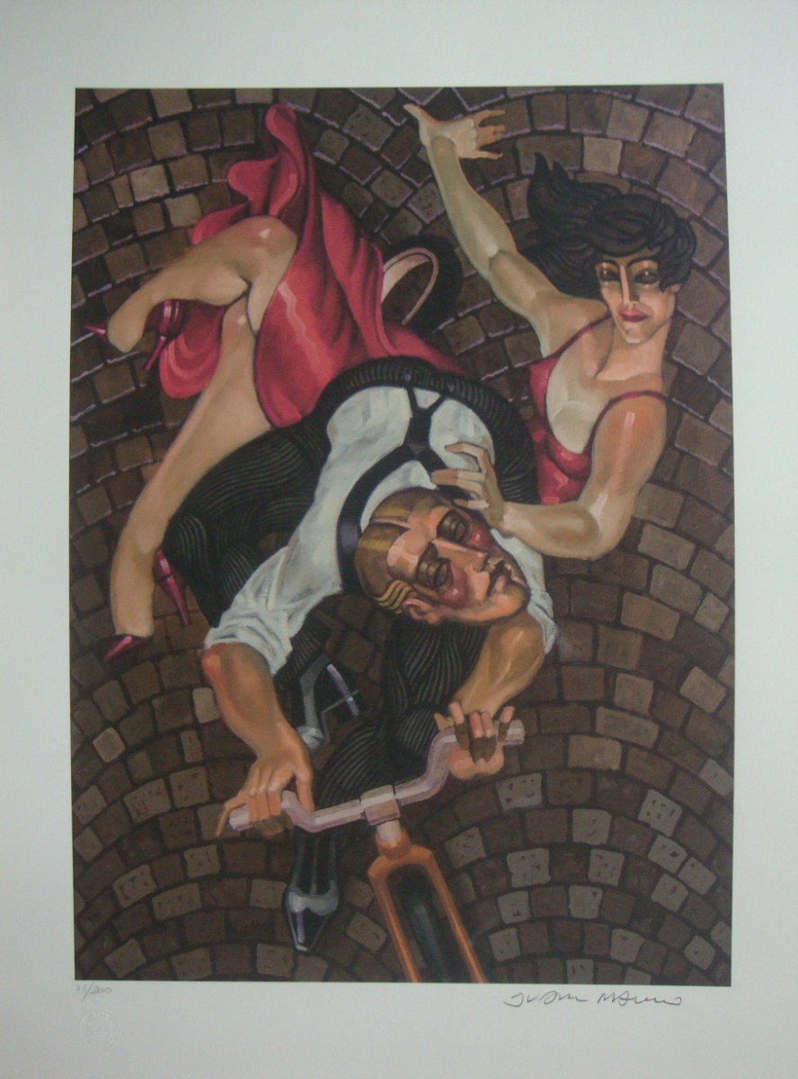 Juarez Machado - Série casal na bicicleta