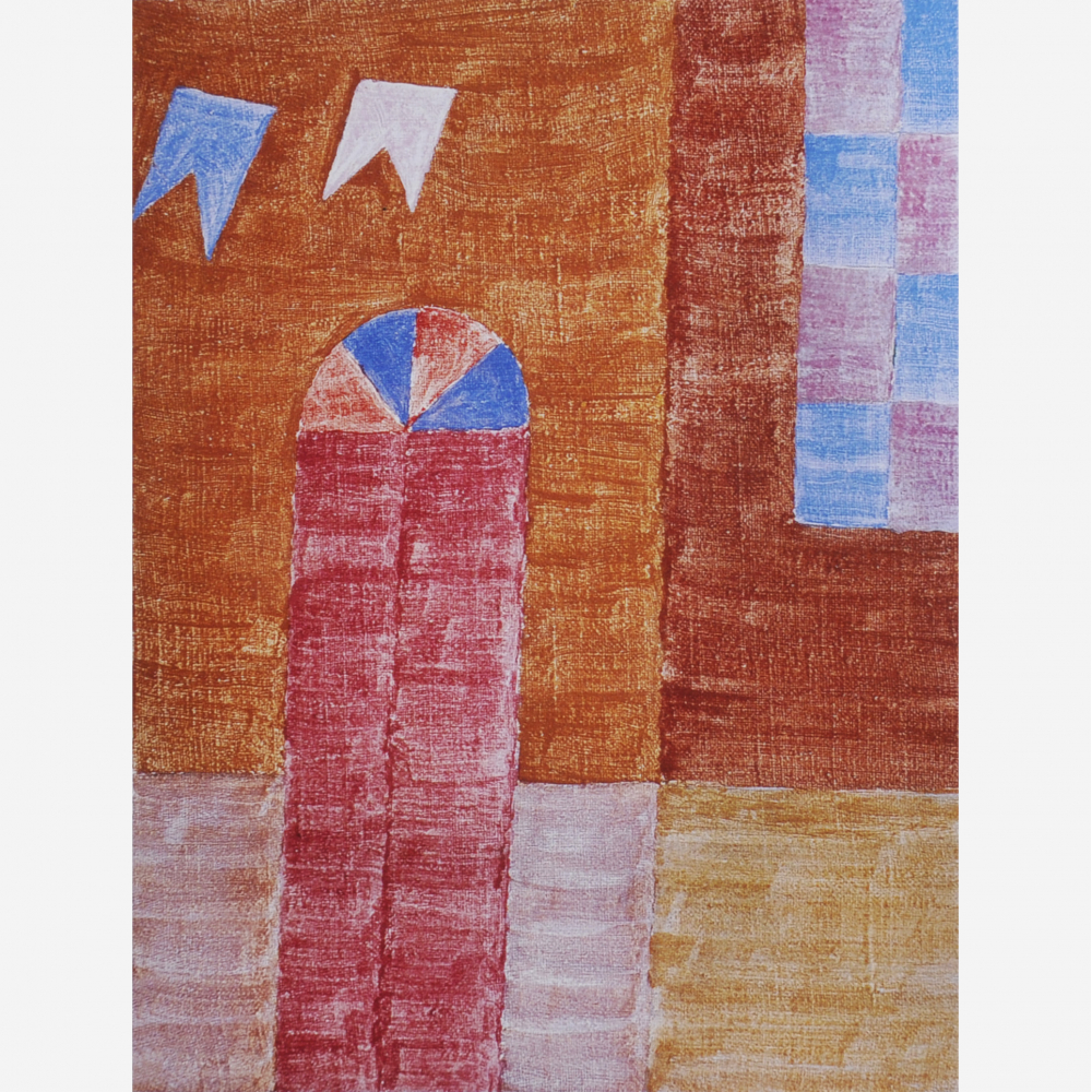 Alfredo Volpi - Fachada com Bandeirinhas