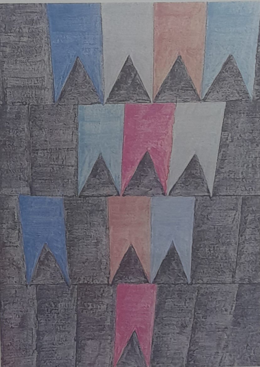 Alfredo Volpi - Bandeirinhas - tiragem 118/250'