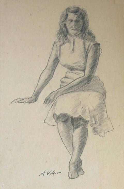 Mulher sentada