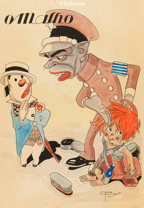 Capa da Revista "o malho"