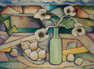 Aldo Bonadei - Flores e natureza morta