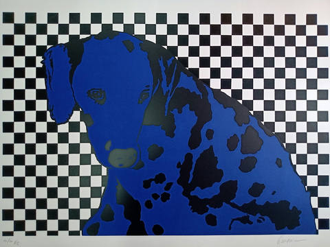 Cachorro Azul