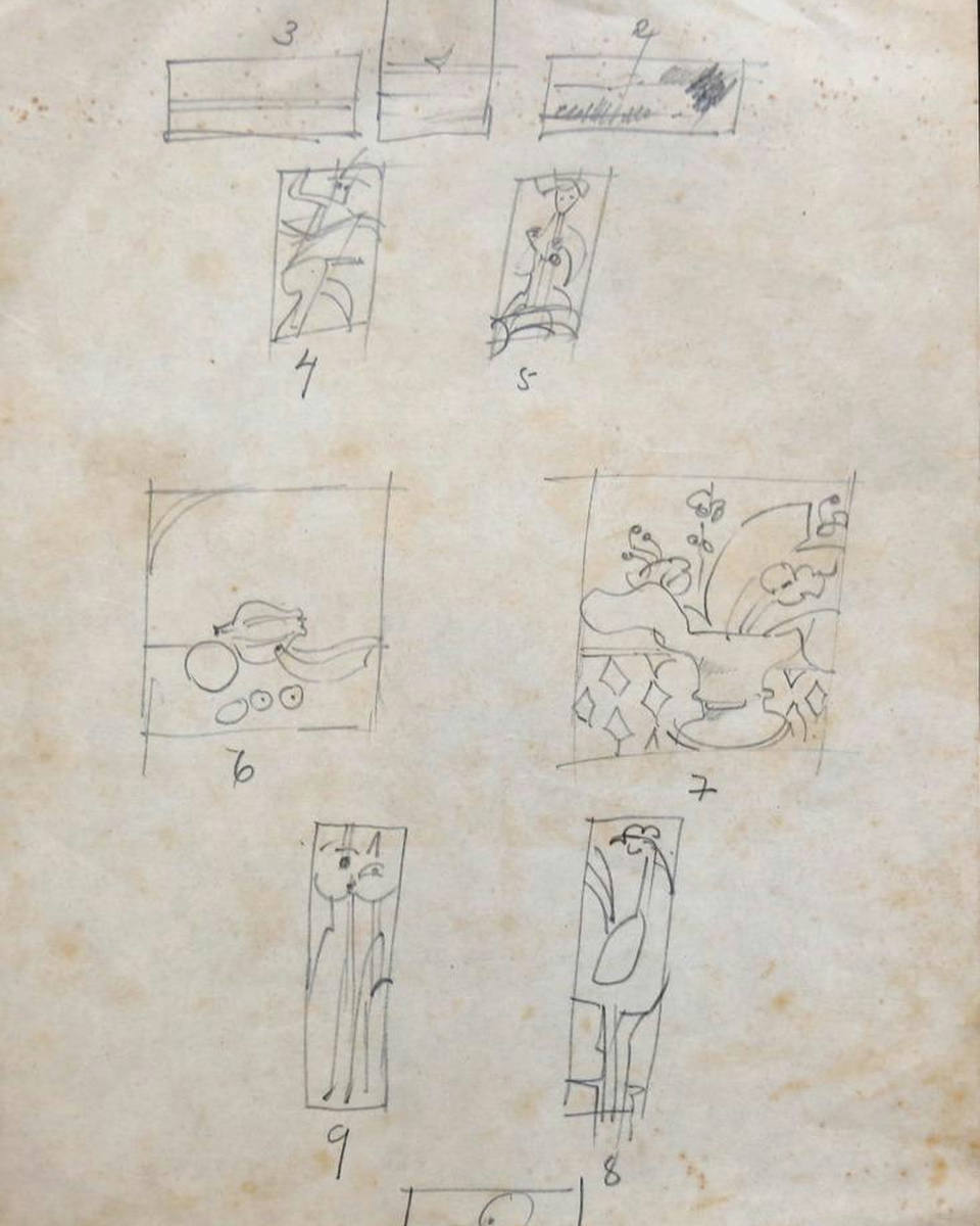 Aldemir Martins - Estudos