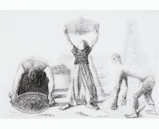 Candido Portinari - Plantando Bananeira, c.1955