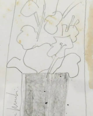 Aldemir Martins - Vaso com Flores