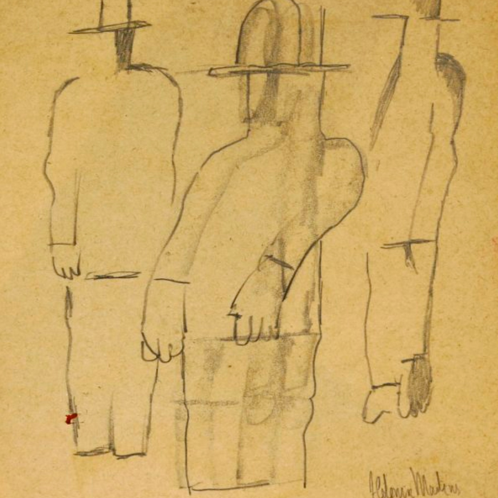 Aldemir Martins - 3 Figuras