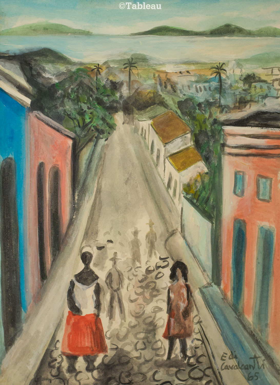 Emiliano di Cavalcanti - Paisagem