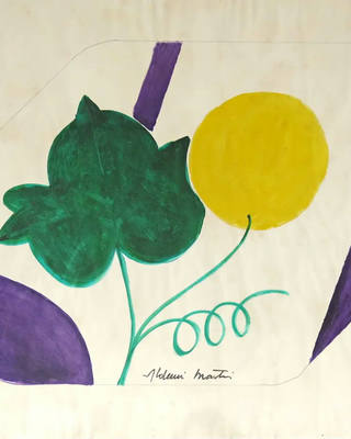 Aldemir Martins - Folha com sol