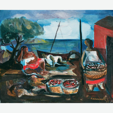 Mulatas vendedoras de peixe
