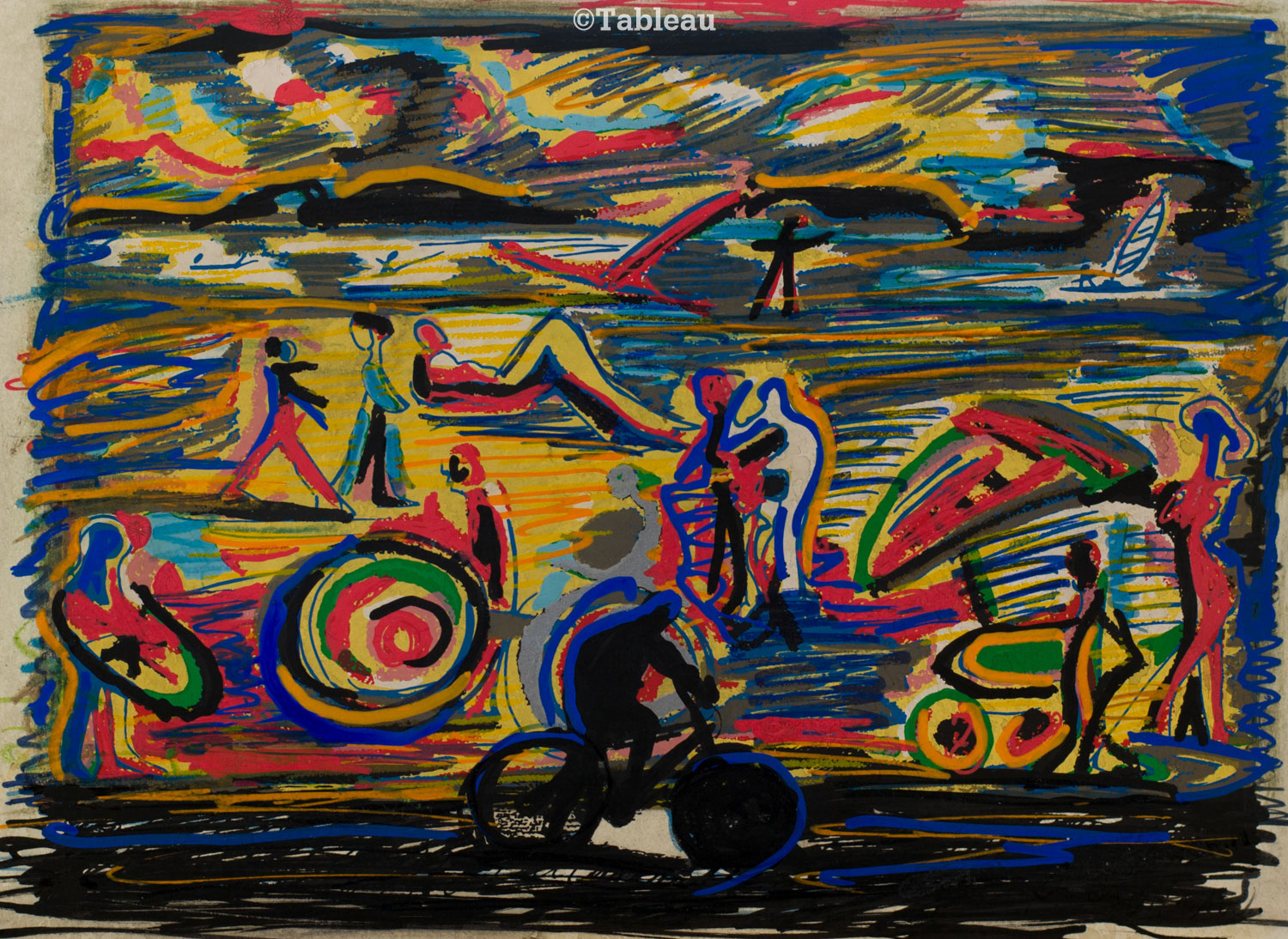 Rubens Gerchman - Praia