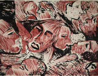 Rubens Gerchman - O beijo