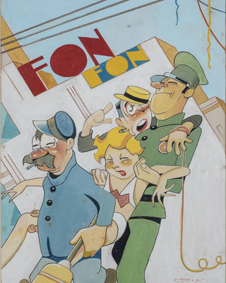 J. Carlos - Capa - Revista Fonfon